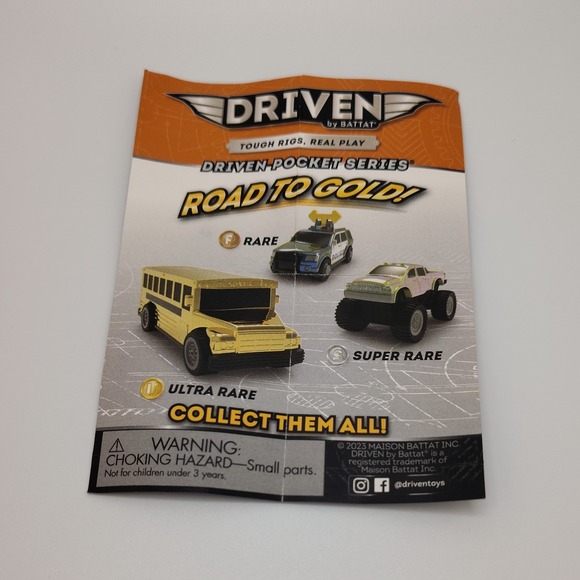 Battat Driven Pocket Series ~Road to Gold ~ Camper Van Rainbow - Picture 9 of 10